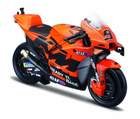 Model metalowy Maisto Motocykl Tech3 KTM Factory racing 2021 1:18 Czarno-pomarańczowy (0090159363767) - obraz 1