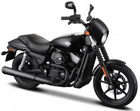 Model metalowy Maisto HD 2015 Street 750 1:18 Czarny (5907543770290)