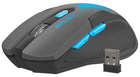 Mysz Fury Stalker Wireless Black-Blue (NFU-1320) - obraz 3