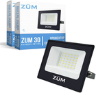 Набір 2 шт прожектор LED 30W Євросвітло ZUM F02-30 6400K