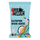 Батончик Food Mission Фінік-Кокос