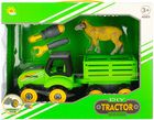 Трактор для складання Mega Creative з фігуркою та аксесуарами Зелений (5908275179795) - зображення 1