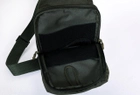 Мужская сумка через плечо нагрудная с кобурой для скрытого ношения оружия с карманами. - изображение 6