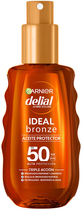 Olejek-spray do opalania Garnier Delial Ideal Bronze Delial Protector SPF 50 150 ml (3600542572798)