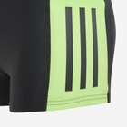 Дитячі плавки-шорти для хлопчика Adidas Cb 3S Boxer IK9655 128 Чорні (4067887329811) - зображення 3