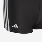 Дитячі плавки-шорти для хлопчика Adidas 3S Boxer HR7476 98 Чорні (4066745053417) - зображення 4