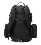 Тактичний рюкзак з підсумками Eagle B08 55 л Black - зображення 6