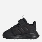 Buty sportowe chłopięce na rzepy Adidas X Plrphase El I IG1524 27 Czarne (4066765062147) - obraz 3
