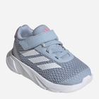 Buty sportowe dziecięce dla dziewczynki na rzepy Adidas Duramo Sl El I IF6107 25 Błękitne (4066766778054) - obraz 2