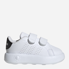 Sneakersy dziecięce dla dziewczynki na rzepy adidas Advantage Cf I ID5284 25 Białe (4066765025456)