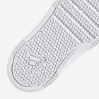 Tenisówki dziecięce dla dziewczynki na rzepy Adidas Tensaur Sport 2.0 C GW1990 23.5 Białe (4065426042283) - obraz 9