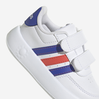 Tenisówki chłopięce na rzepy Adidas Breaknet 2.0 Cf I ID5278 24 Białe (4066766586154) - obraz 7