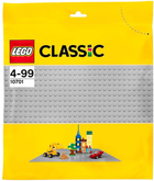 Zestaw konstrukcyjny LEGO Classic Płytka bazowa szara 1 sztuka (10701) - obraz 1