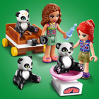 Zestaw konstrukcyjny LEGO Friends Domek na drzewie Pandy w dżungli 265 elementów (41422) (5702016619072) - obraz 5