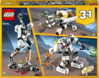Zestaw konstrukcyjny LEGO Creator Kosmiczny robot górniczy 327 elementów (31115) - obraz 14
