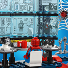 Zestaw konstrukcyjny LEGO Super Heroes Marvel Atak na legowisko Spideya 466 elementów (76175) - obraz 6