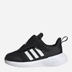 Buty sportowe chłopięce na rzepy Adidas Fortarun 2.0 Ac I IG2555 23 Czarne (4066756724122) - obraz 3