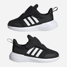 Buty sportowe chłopięce na rzepy Adidas Fortarun 2.0 Ac I IG2555 22 Czarne (4066756724160) - obraz 9