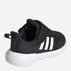 Buty sportowe chłopięce na rzepy Adidas Fortarun 2.0 Ac I IG2555 26 Czarne (4066756724177) - obraz 4