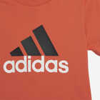 Komplet chłopięcy letni (koszulka + spodenki) Adidas I Bl Co T Set IQ4132 104 Pomarańczowy/Czarny (4067887524278) - obraz 5