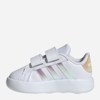 Tenisówki dziecięce dla dziewczynki Adidas Grand Court 2.0 Cf I ID5265 24 Białe (4066759483590) - obraz 3