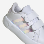 Tenisówki dziecięce dla dziewczynki Adidas Grand Court 2.0 Cf I ID5265 24 Białe (4066759483590) - obraz 8