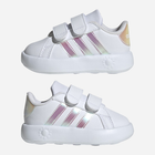 Дитячі кеди для дівчинки Adidas Grand Court 2.0 Cf ID5265 24 Білі (4066759483590) - зображення 10