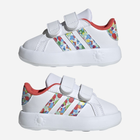 Tenisówki dziecięce dla dziewczynki na rzepy Adidas Grand Court 2.0 Cf IG6498 25 Białe (4066766671133) - obraz 10