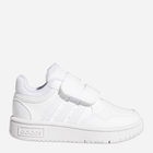 Sneakersy dziecięce dla dziewczynki na rzepy adidas Hoops Mid 3.0 Cf I GW0442 23 Białe (4065418378734)