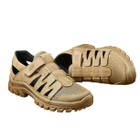 Тактичні сандалі літні кросівки PAV 191 Silver койот шкіряні сітка 41 - зображення 6