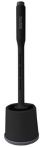 Ёршик для унитаза RZTK iClean Black с дозатором для моющих средств