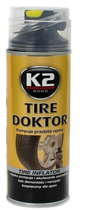 Засіб для аварійної вулканізації (аерозоль) K2 TIRE DOKTOR USA 355мл (1338283)