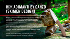Ніж складаний Adimanti by Ganzo (Skimen design) титановий коричневий - изображение 8