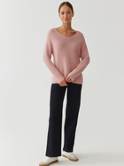 Пуловер жіночий Tatuum Bori T2404.089 XL Світло-рожевий (5900142304651) - зображення 2