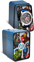 Zegarek analogowy Kids Euroswan w metalowym opakowaniu Avengers MV15785 (8435507834421) - obraz 3