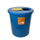 Контейнер для утилизации медицинских отходов 25 л, вторичный пластик, синий - изображение 5