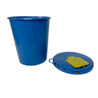 Контейнер для медицинских отходов 7 л, вторичный пластик, синий - изображение 3