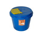 Контейнер для утилизации острых медицинских отходов 3.5 л, вторичный пластик, синий - изображение 3