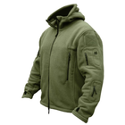 Флисовая кофта тактический Kombat UK Recon Hoodie S Оливковый (1000-kb-rh-olgr-s) - изображение 2