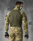 Тактическая боевая рубашка убакс 2XL олива+мультикам (85892) - изображение 4