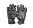 Перчатки кожанные полнопалые ASG 12531 L с защитными элементами Черный - изображение 1