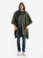 Тактический пончо плащ-палатка Multicam Rain One size Темно-зеленый - изображение 1