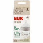 Пляшечка для годування Nuk For Nature S з силіконовою соскою Бежева 150 мл (4008600441175) - зображення 3