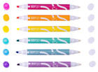 Zestaw flamastrów Strigo Magic Markers 6 szt (6930518946184) - obraz 3