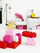 Pudełko LEGO Storage Brick 8 z szufladą i ośmioma wypustkami Różowy (40061738) - obraz 10