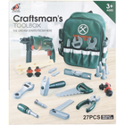 Zestaw narzędzi Mega Creative Craftsman's w plecaku 27 elementów (5908275184348) - obraz 1
