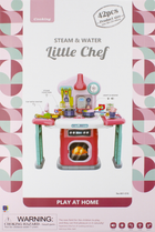 Zestaw kuchenny Mega Creative Little Chef Steam and Water z akcesoriami 42 elementa (5904335842081)