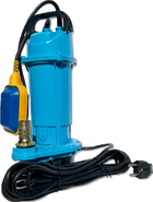 Насос дренажний EXPERT PUMP QDX 0,55 для брудної води, відкачування септиків з поплавцем 0,55 кВт, h=12м, Q-6 м³/год