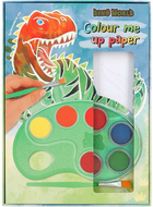 Набір для малювання Depesche Dino World Colour Me Up Paper (4010070650964) - зображення 1