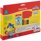 Zestaw do malowania Hasbro Play-Doh Stencil 20 elementów (8715427090382) - obraz 2